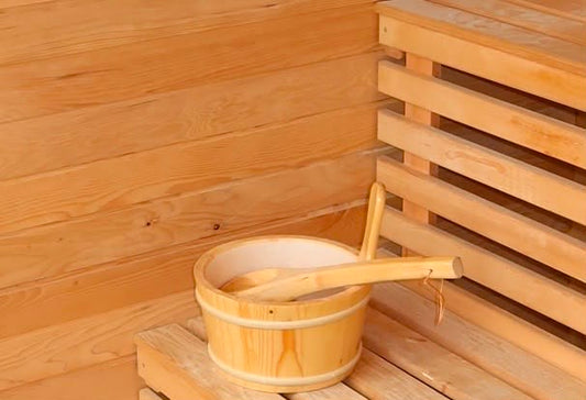 Sauna Bucket and Ladle Set